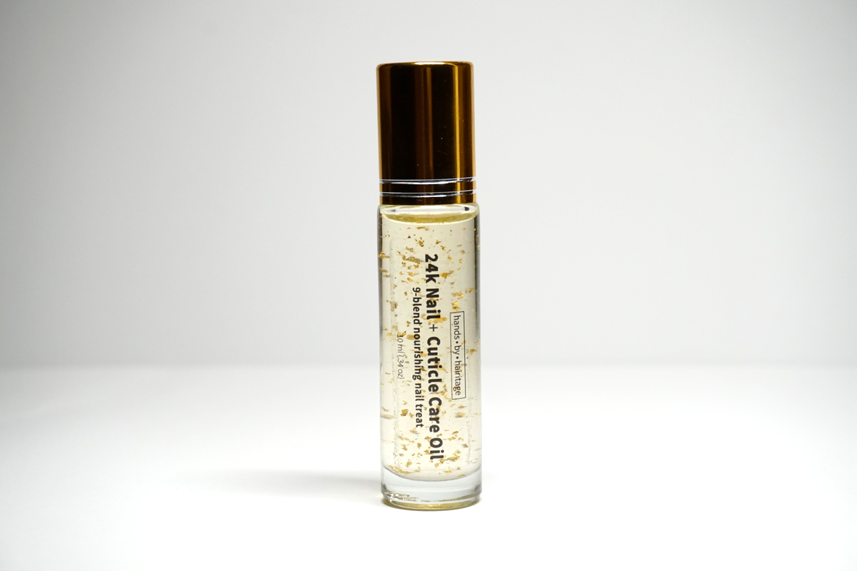 24k Nail + Cuticle Care Oil Hands By Hairitage